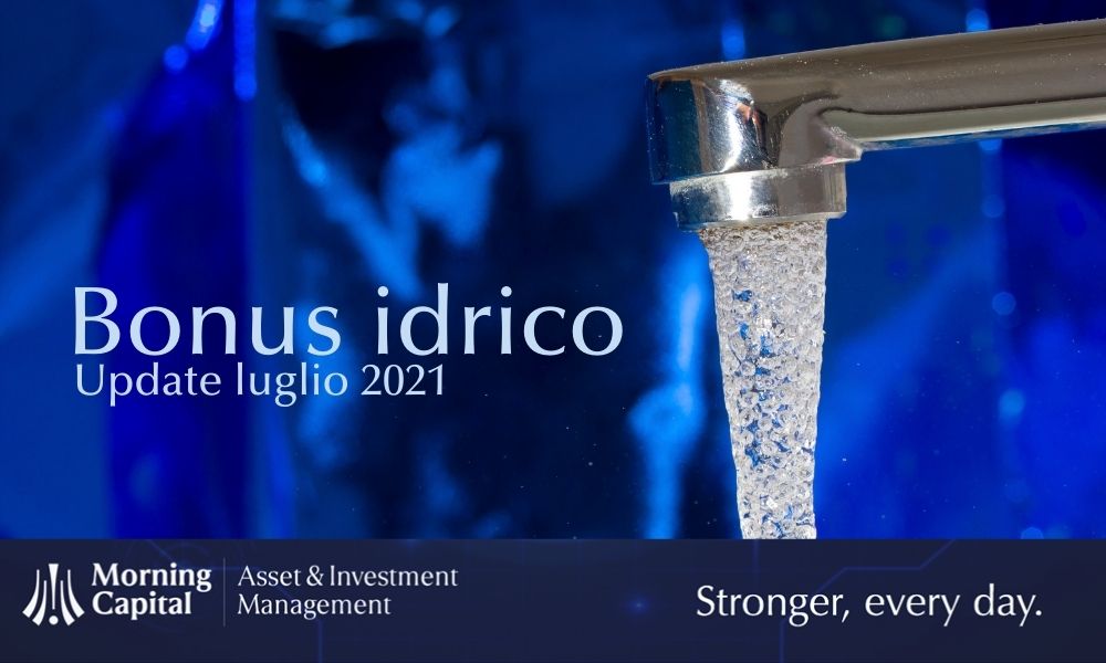 Bonus per l’uso consapevole dell’acqua: per ora attuazione solo parziale